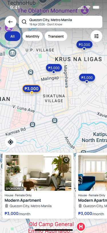 Map search